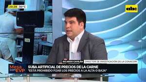 ¿Inflan el precio de la carne?: Conacom abre investigación contra frigoríficos - Mesa de Periodistas - ABC Color