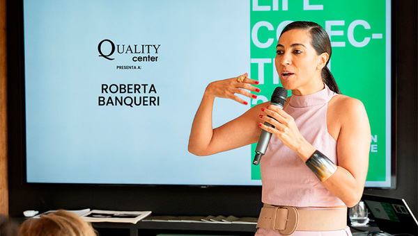 Quality Center celebra el diseño y la innovación con Roberta Banqueri