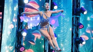 Bruna Wan presentó su baile del caño y sorprendió