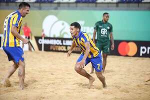 Duelo paraguayo en cuartos de final de la Libertadores de fútbol playa - Polideportivo - ABC Color