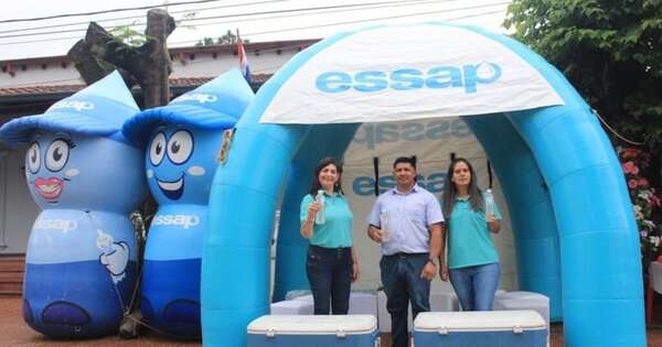 La Nación / Donación de la Essap