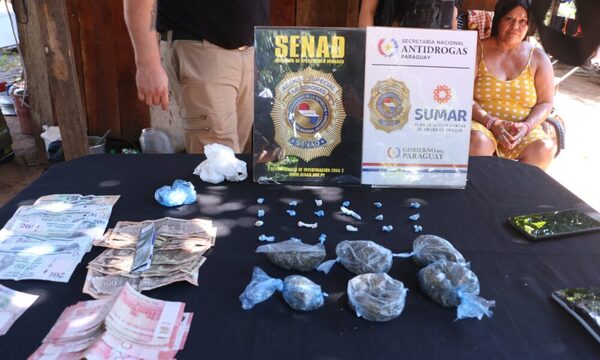 En sendos procedimientos desmantelan focos de venta de drogas en Ñemby, San Antonio y Villa Elisa