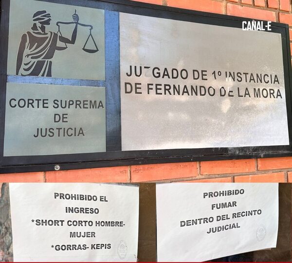 DISCRIMINATIVO PEDIDO EN JUZGADO: PROHIBEN IR CON SHORT