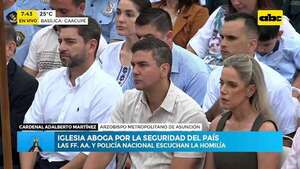 Novenario Caacupé: iglesia aboga por la seguridad del país  - ABC Noticias - ABC Color