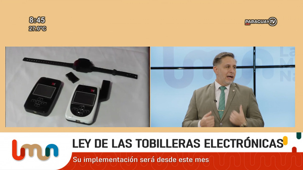Gobierno alista la implementación de tobilleras electrónicas para antes de fin de año - .::Agencia IP::.