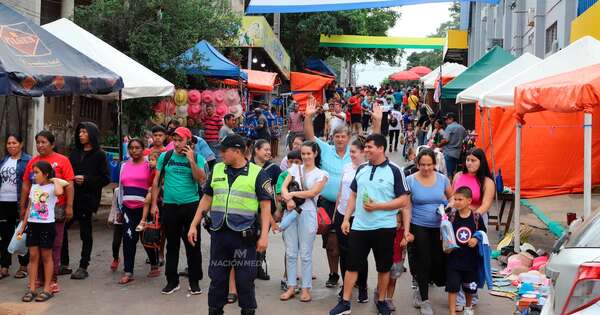 La Nación / Caacupé: Policía refuerza dotación para dar cobertura a los peregrinantes