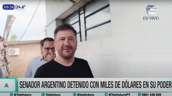 Imputan por supuesto contrabando a senador argentino