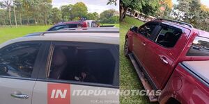 TORTOLEROS VIOLENTARON CINCO VEHÍCULOS EN HOHENAU  - Itapúa Noticias