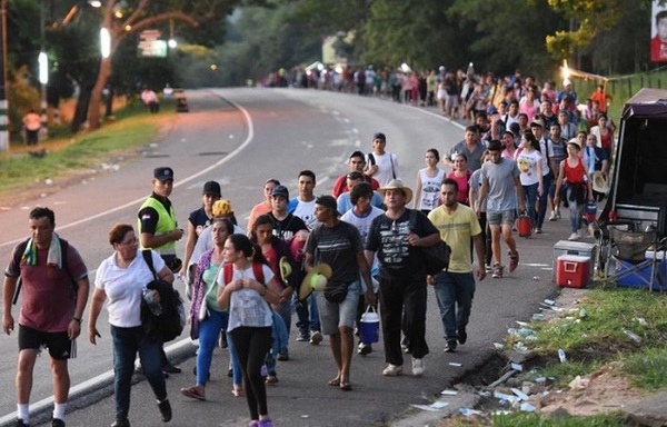 Circulación de peregrinos en ruta PY02 rumbo a Caacupé: medidas y seguridad