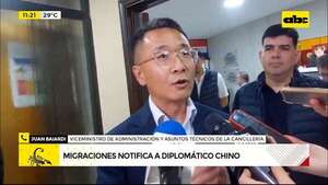 Cancelan visa a diplomático chino que instó a romper relaciones con Taiwán  - ABC Noticias - ABC Color