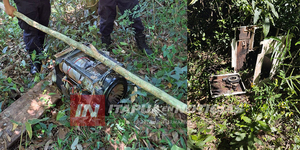 RECUPERAN GENERADOR HURTADO EN SAN PEDRO DEL PNÁ. - Itapúa Noticias