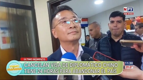 Emplazan a diplomático chino a abandonar Paraguay tras exigir ruptura con Taiwán