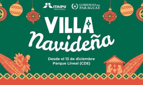 Llega la magia de la Navidad al Parque Lineal de Ciudad del Este con variadas atracciones