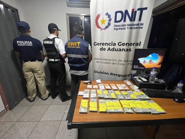 Dinero incautado del senador argentino ingresarán a las arcas del Estado, según DNIT - ADN Digital