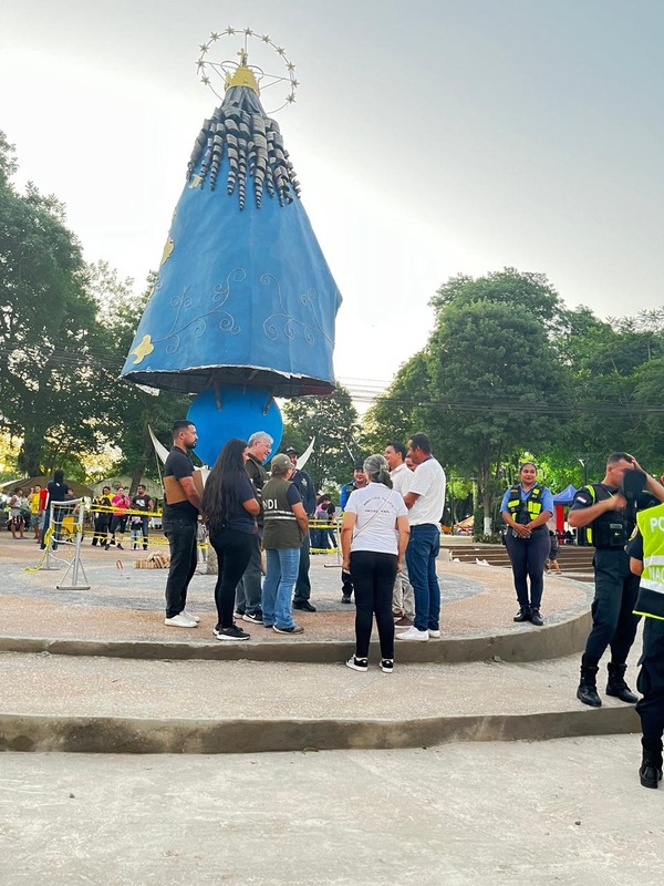 Coordinan traslado de niños a lugares seguros durante actividades religiosas de Caacupé - ADN Digital