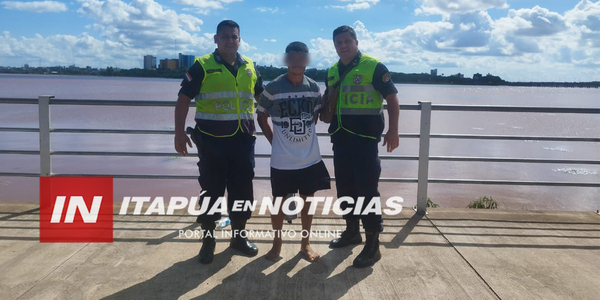 RECAPTURARON A SUJETO QUE SE HABÍA FUGADO DE LA COMISARÍA 4° - Itapúa Noticias