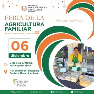 MAG invita a la Feria de la Agricultura Familiar en Fernando de la Mora • RADIO NACIONAL