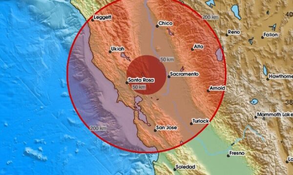Sismo de magnitud 7 sacudió el norte de California, pero ya levantaron la alerta de tsunami