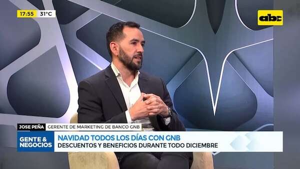 Navidad todos los días con GNB: descuentos y beneficios durante todo el mes de diciembre - Gente & Negocios - ABC Color