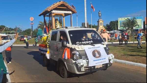 Fieles inician peregrinación de 80 kilómetros rumbo a Caacupé