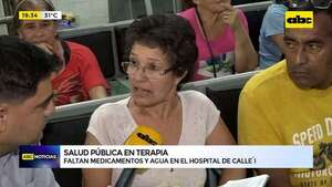 Salud cero: Hospital de Calle’i no tiene ni agua - ABC Noticias - ABC Color