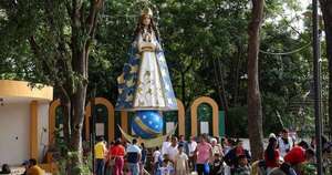 La Nación / Peregrinos empezaron a llegar a la Villa Serrana