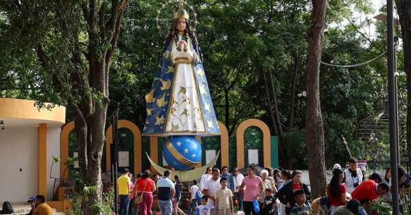 La Nación / Peregrinos empezaron a llegar a la Villa Serrana