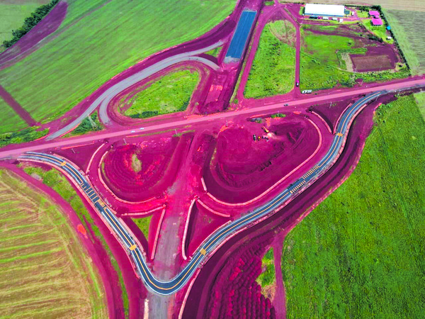 Construcción del primer trébol vial del país registra más del 50% de avance - La Clave
