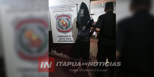 VIO A UN LADRÓN EN SU AUTO, LO REDUJO Y LO ENTREGÓ A LA POLICÍA - Itapúa Noticias