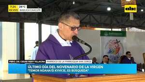 Novenario Caacupé: piden no discriminar a migrantes porque “todos somos peregrinos” - ABC Noticias - ABC Color