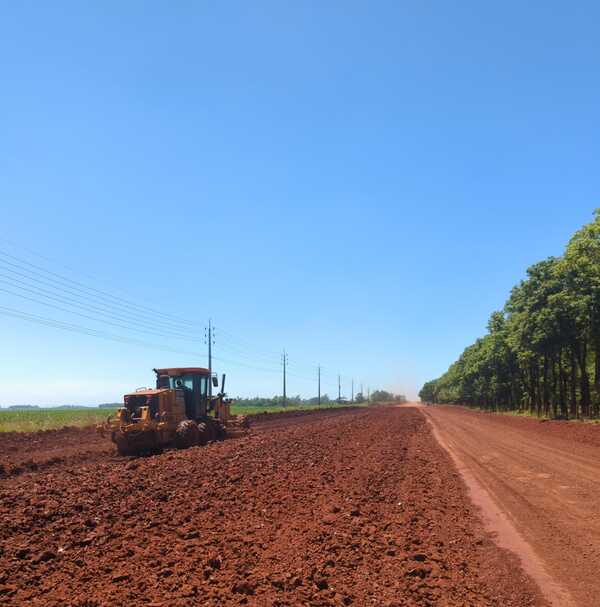 Avanza rehabilitación de la ruta sexta en el cruce Kimex y Carlos Antonio López - .::Agencia IP::.