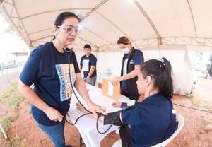 Caacupé: este es el número de peregrinos atendidos en puestos de salud y los motivos más frecuentes - Nacionales - ABC Color