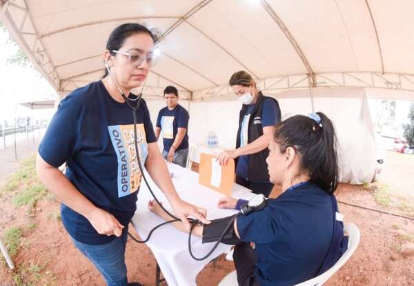 Caacupé: este es el número de peregrinos atendidos en puestos de salud y los motivos más frecuentes - Nacionales - ABC Color