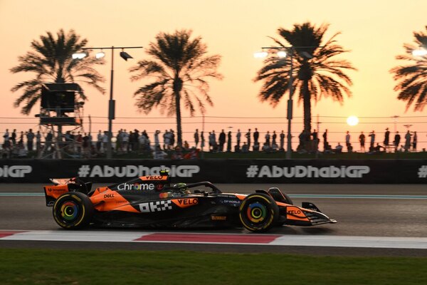 Versus / Lando Norris marcó el tiempo más rápido del viernes en Abu Dhabi