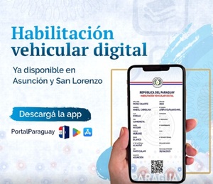 Habilitación vehicular ya está disponible en formato digital
