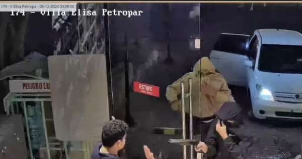 Diario HOY | VIDEO| Delincuentes protagonizan violento asalto en Biggie de Villa Elisa