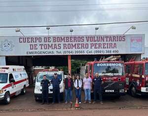 Municipalidad de Tomás Romero Pereira no paga hace seis meses lo recaudado con tasa especial para bomberos - Política - ABC Color