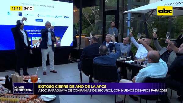 Exitoso cierre de año de la Asociación Paraguaya de Compañías de Seguros - Mundo empresarial - ABC Color