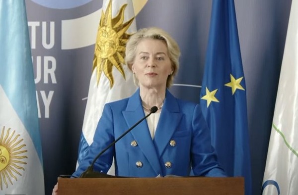 Úrsula von der Leyen celebró el éxito de las negociaciones del acuerdo comercial Unión Europea-Mercosur - ADN Digital