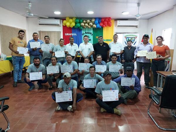 Más electricistas chaqueños: SINAFOCAL entregó certificados a iralenses