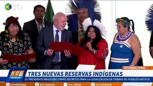 Video: Brasil legaliza tres nuevas reservas indígenas