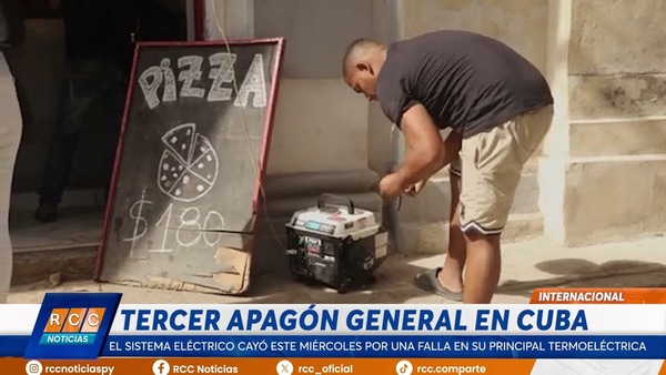 Video: Cuba sufre el tercer apagón general en menos de dos meses