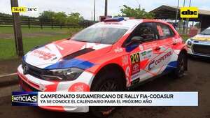 ABC Motor: el Campeonato Sudamericano de Rally FIA-CODASUR ya tiene calendario para el 2025 - ABC Noticias - ABC Color