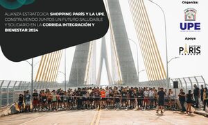 Maratón Shopping Paris-UPE: éxito rotundo desde el Puente de la Integración hasta el Campus de la UPE Franco