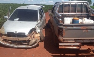 Distracción al volante provoca accidente en Minga Porã