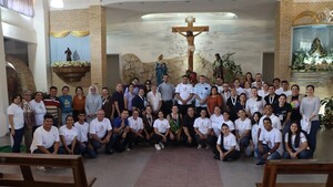 Comunicadores católicos peregrinan a Caacupé y renuevan compromiso de servicio