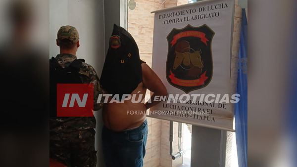 DETUVIERON A SUJETO SOSPECHOSO POR ABIGEATO - Itapúa Noticias