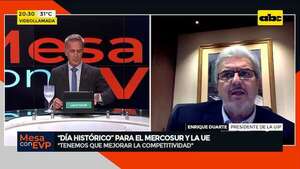 Acuerdo con la UE “nos abrirá las puertas a un mercado de valor”, según presidente de la UIP - Mesa de Periodistas - ABC Color