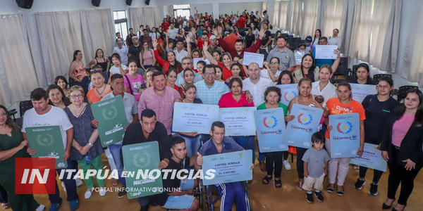 238 FAMILIAS DE ITAPÚA RECIBEN APOYO ECONÓMICO DEL PROGRAMA TENONDERÃ - Itapúa Noticias