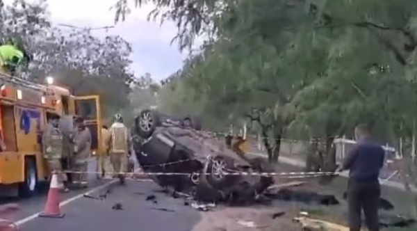 Joven pasajera de Bolt muere tras accidente en zona Ñu Guasú